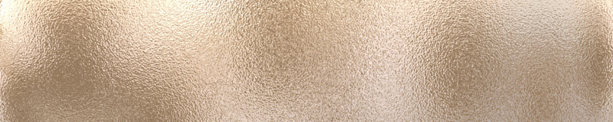 Light golden matte surface. Frosted plastic. Wide illustration	