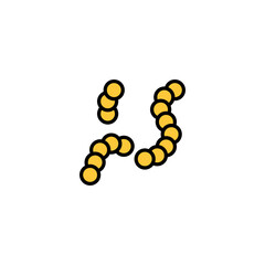 Naklejka premium Virus , Bacteria Design Very Cool