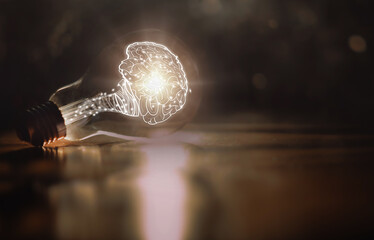 creative idea.Concept of idea and innovation  © Urupong
