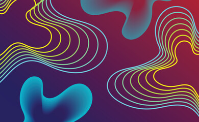 Colorful modern background vector illustration.