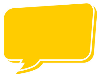 Cartoon speech bubble illustration. Retro empty comic speech bubbles.