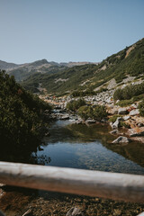 mountain river in the mountains