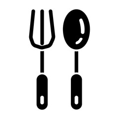 spoon and fork icon