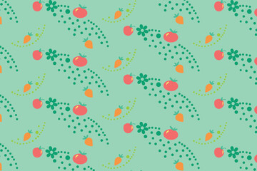 Vegetable pattern