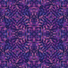 Seamless fractal pattern in vector format for printed fabrics or any other purposes. Every object is grouped base on color so the pattern is editable, tileable and easy to use.