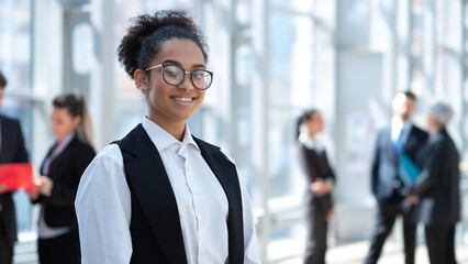 Business woman in ofice