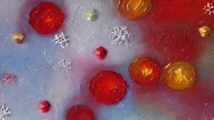 abstract wallpaper festive mood for the holidays varied oil texture