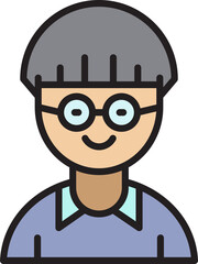 boy character avatar illustration