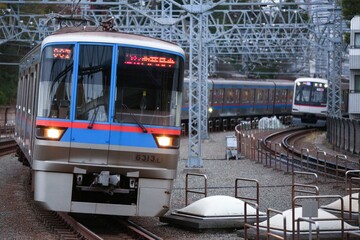 通勤電車 都営三田線6300形 東急東横線5050系