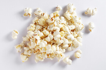 Heap of popcorn
