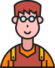 boy character avatar illustration