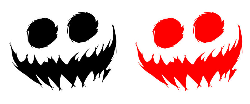 Cool Monster Smile With Two Color Choices