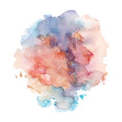 Mixed colors of abstract background watercolor