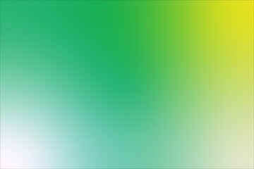 Fototapeta premium Yellow green light gradient artistic background design vector