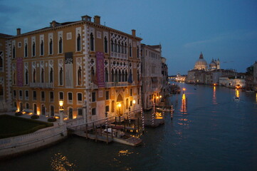 Venedig bei Nacht, Palazzo, Canale Grande