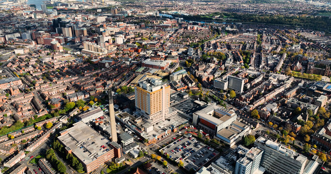 Aerial Photo Of Belfast City Hospital Belfast Northern Ireland