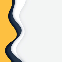 Abstract background. Vector banner template for social media, website and business template presentation. Vector illustration	