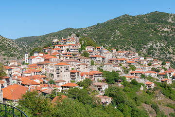 Fototapeta na wymiar Dimitsana village in Arcadia, Greece