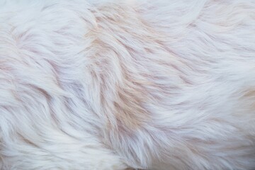 white dog fur texture close-up beautiful abstract background