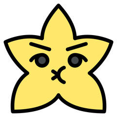 mad star emoji