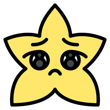 Pleading Star Emoji