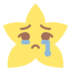 sad star emoji