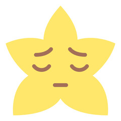 sad star emoji