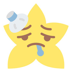 sick star emoji