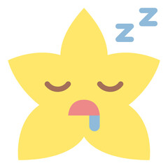 sleeping star emoji