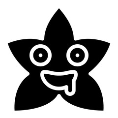 drooling star emoji
