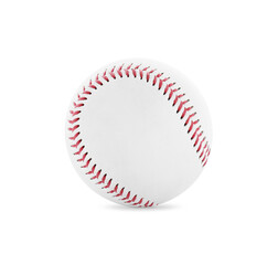 Baseball ball isolated on white. Sportive equipment