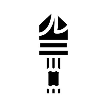 countersink drill bit glyph icon vector. countersink drill bit sign. isolated symbol illustration