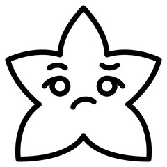 confused star emoji