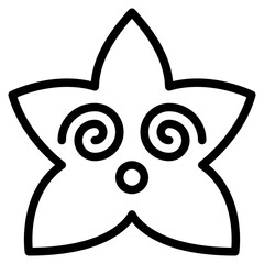dizzy star emoji