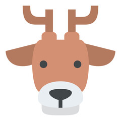 deer animal face avatar zoo