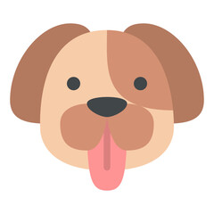 dog animal face avatar zoo