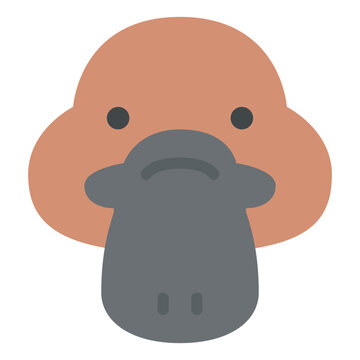 Platypus Animal Face Avatar Zoo