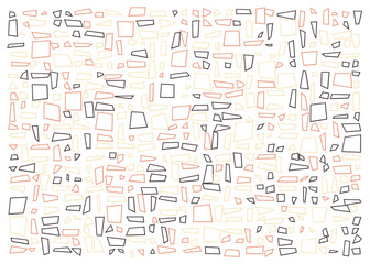 Offset Quads generative art background art illustration