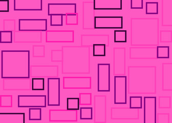 Offset Quads generative art background art illustration