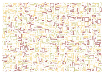 Offset Quads generative art background art illustration