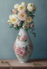 flowers in vase