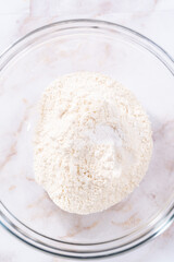 Apple sharlotka muffin