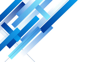 abstract background with geometric shapes in blue color