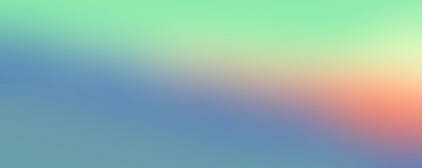 Obraz premium Sunset sky gradient banner background template. Soft color wallpaper. 