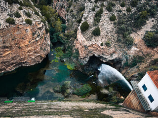 cave in the sea