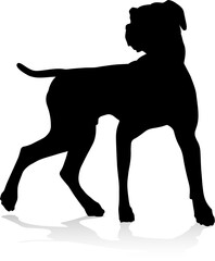 Dog Silhouette Pet Animal