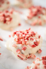 Peppermint White Chocolate Cookies