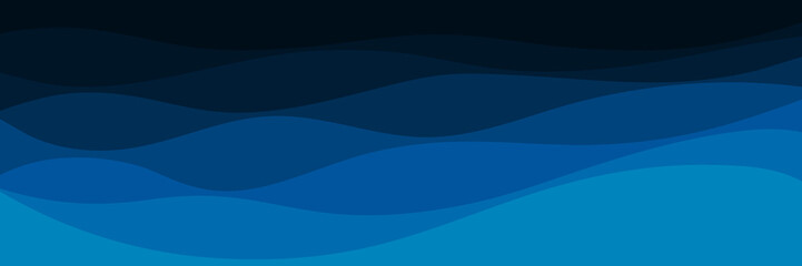 creative seamless wave illustration vector design for wallpaper, backdrop, background, web banner, and design template	