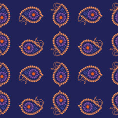 Aesthetic Contemporary printable seamless pattern with abstract line shapes and lines in bright colors. vector Illustration. Perfect for textile printing, invitations, greeting cards, wrapping papers