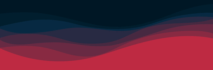 Naklejka premium creative seamless wave illustration vector design for wallpaper, backdrop, background, web banner, and design template 